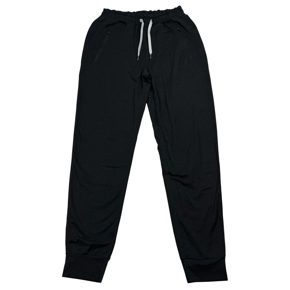 Vuori Ponto Performance Joggers Black Mens Small Activewear Sweatpants Gorpcore